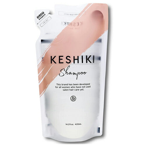 【メール便 送料無料】KESHIKI ケシキ シャンプー 詰替え 420ml
