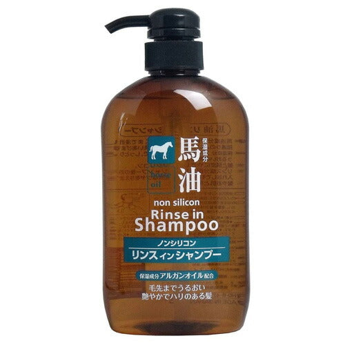 馬油 リンスインシャンプー 600ml