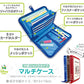 【メール便 送料無料】クーザ マルチケース 片面ジャバラタイプ ブック型 ミッキー&ミニー DKJB-2507K