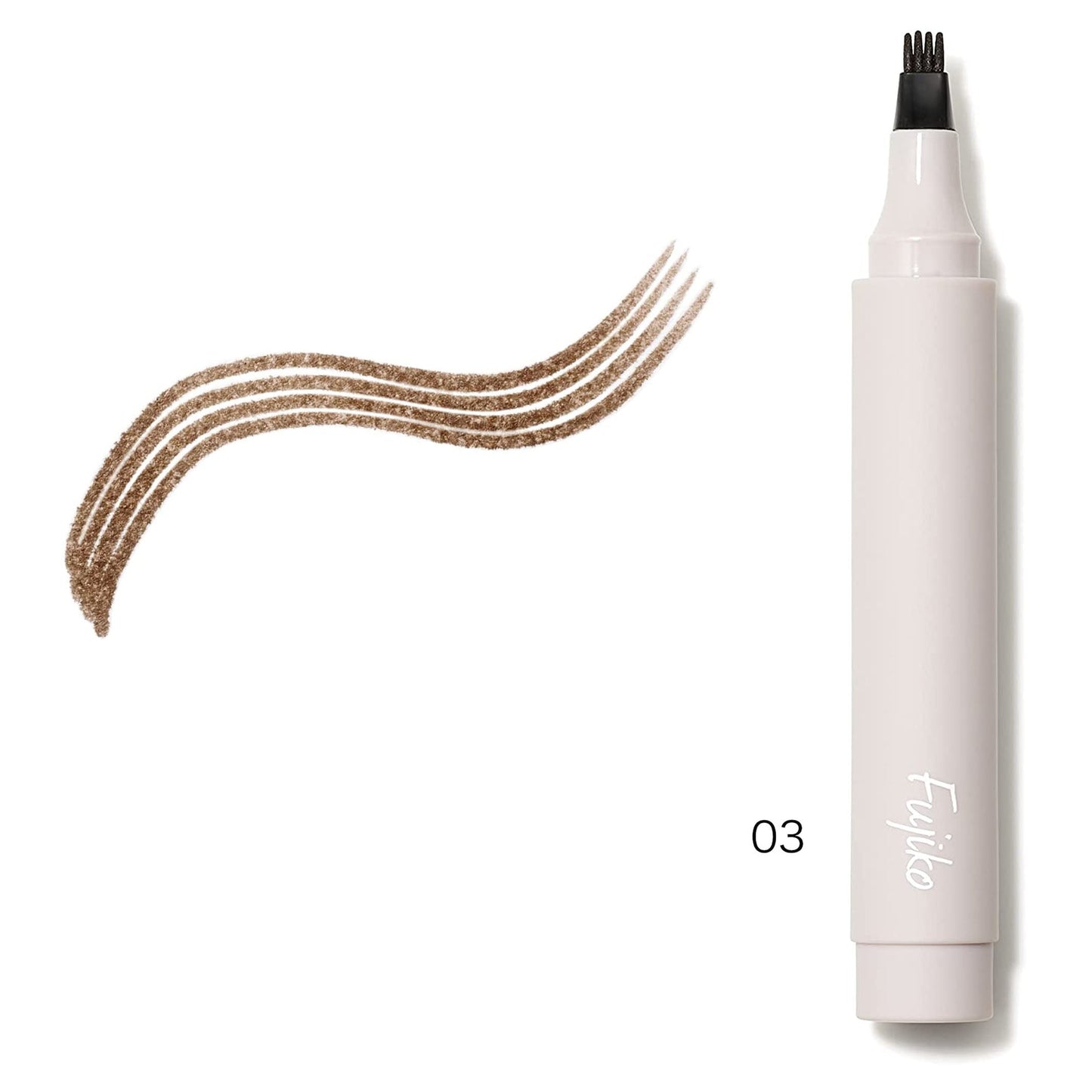 【3人シェア買いでお得】Fujiko フジコ 書き足し眉ティント SV03 グレーブラウン 2g 眉墨 Gray Brown