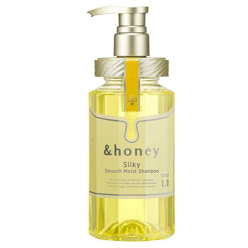 【送料無料】アンドハニー &honey シルキー スムースモイストシャンプー1.0 440ml