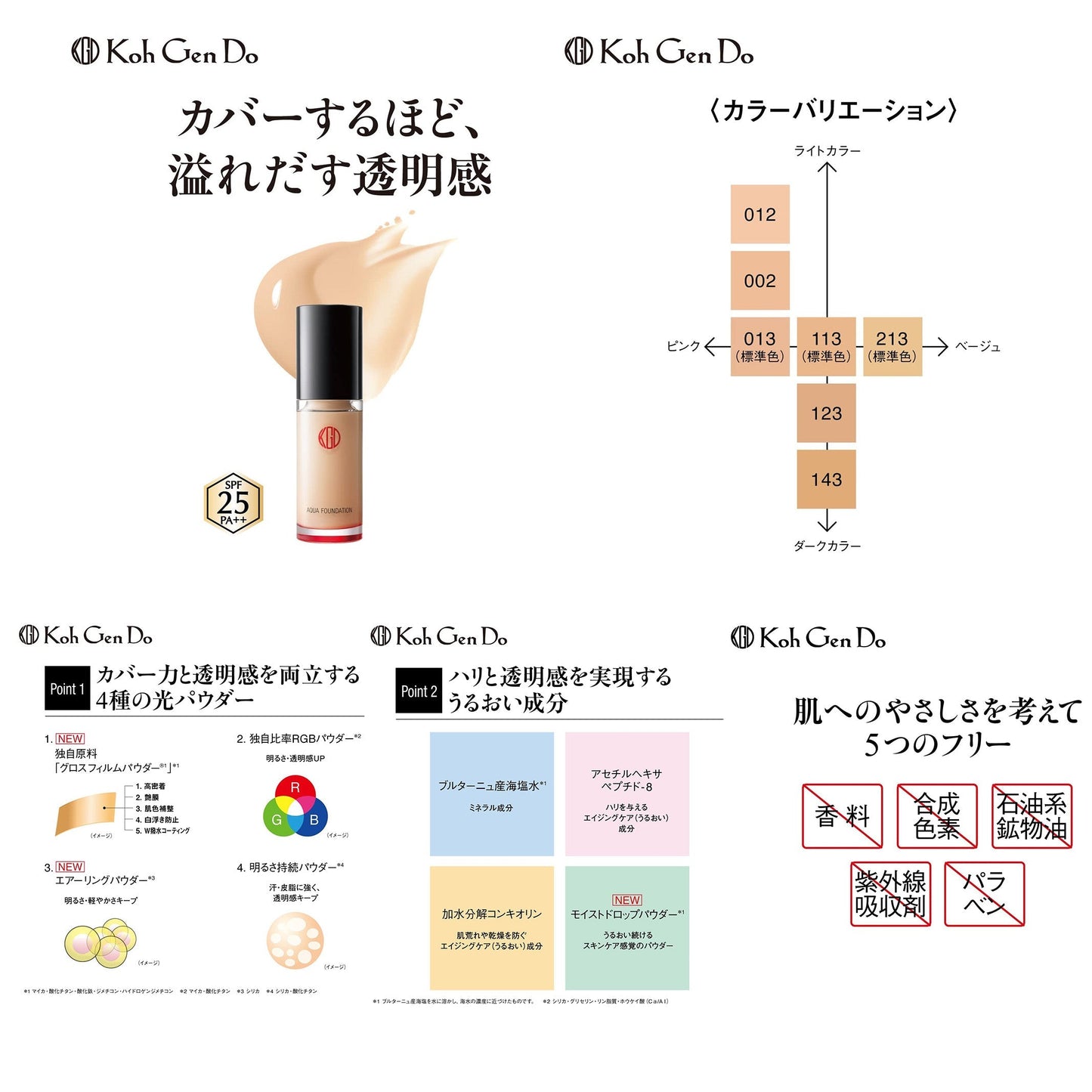 (1本) 江原道 マイファンスィー アクアファンデーション 113 30mL コウゲンドウ Koh Gen Do MAIFANSHI Aqua Foundation SPF25 PA++