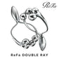 【送料無料】【送料無料】MTG ReFA リファ DOUBLE RAY ダブルレイ RR-AB00 美顔器 美顔ローラー