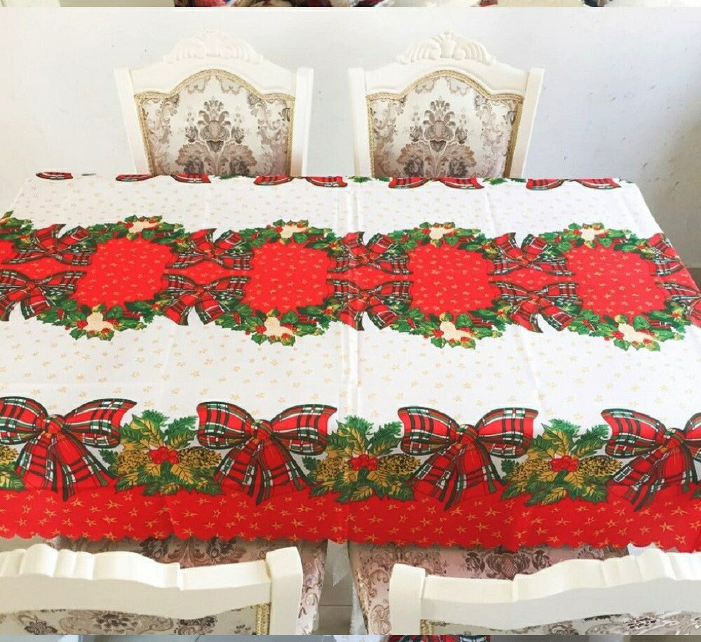 雑貨 テーブルクロス 180cmx150cm クリスマス christmas Xmas クロス カバー クロス 汚れ防止 デスクマット マット 撥水 滑り止め ずれ防止 テーブルクロス 食卓カバー テーブルランナー テーブルカバー インテリア 北欧 ホーム キッチン