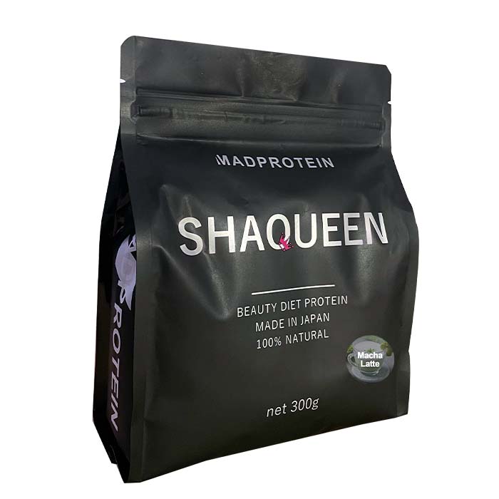 【5人シェア買いでお得】美容ダイエットプロテイン シェイクイーン MADPROTEIN 抹茶ラテ