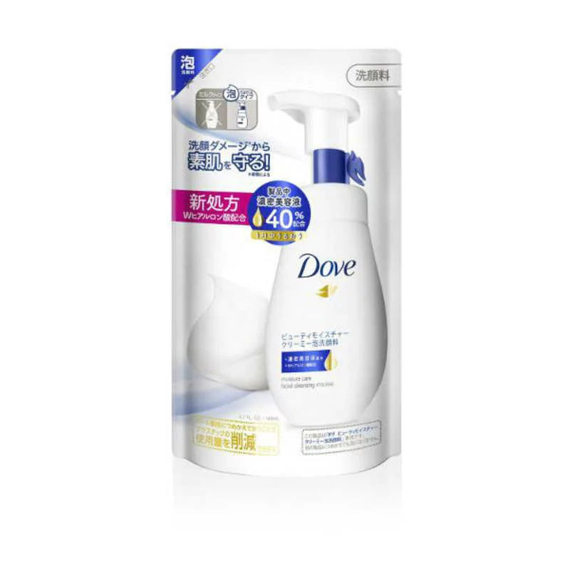 Dove(ダヴ) ビューティモイスチャー 乾燥 保湿 クリーミー泡洗顔料 詰替え用 140mL