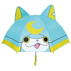 妖怪ウォッチ 子供用 キャラクター耳付き傘　ブシニャン【宅配便】