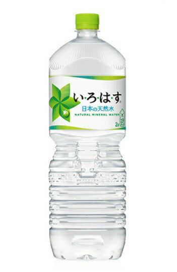 【送料無料】コカ・コーラ い・ろ・は・す 2000ml×1ケース/6本