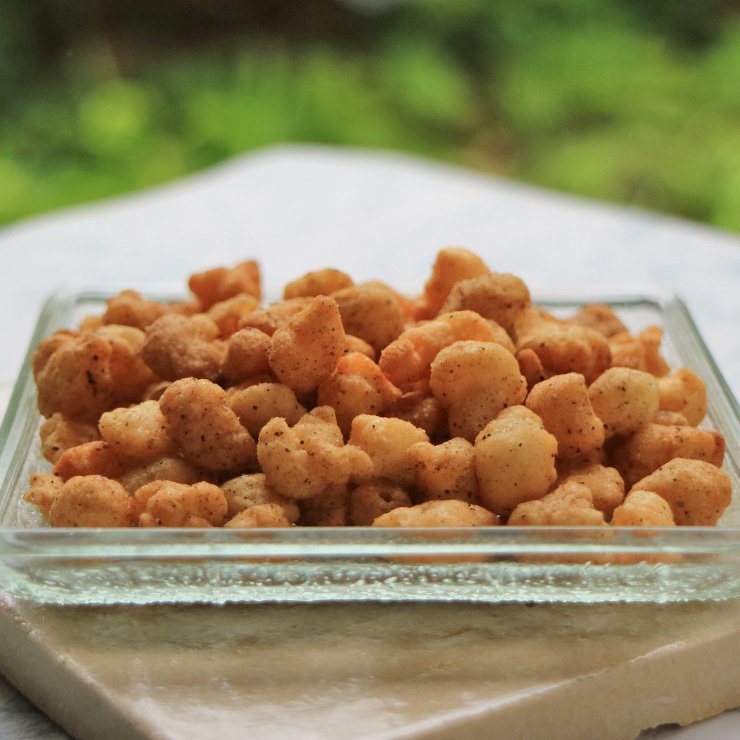 スナック菓子 つま味あげ玉 黒胡椒チキン味 25g×5