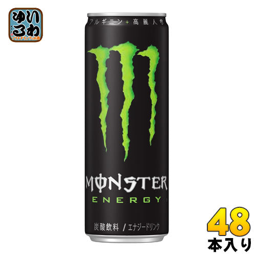 アサヒ モンスターエナジー 355ml 缶 48本 (24本入×2 まとめ買い) 〔炭酸飲料〕【おすすめ大人数シェア買い】