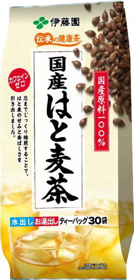 伊藤園 伝承の健康茶 国産はと麦茶 ティーバッグ 4.0g×30袋 10個入〔お茶〕