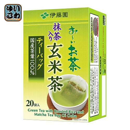 伊藤園 お?いお茶 玄米茶 ティーバッグ 20袋×20箱入〔お茶〕