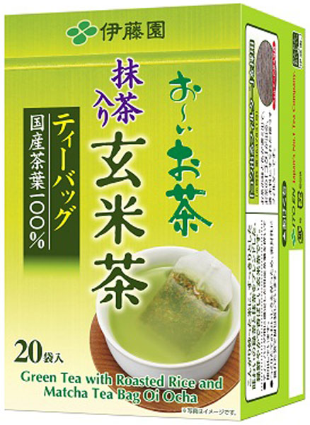 伊藤園 お?いお茶 玄米茶 ティーバッグ 20袋×20箱入〔お茶〕