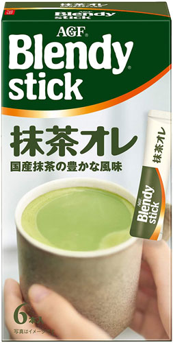 AGF ブレンディ スティック 抹茶オレ 6本入×24箱入