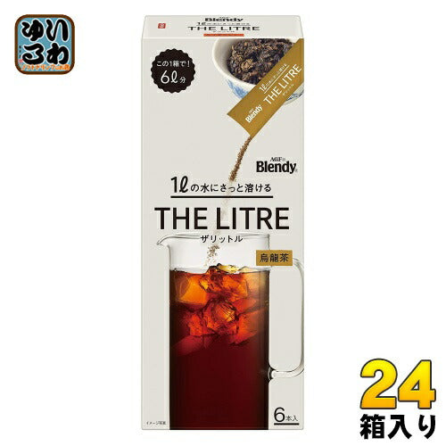 AGF ブレンディ ザリットル 烏龍茶 6本×24箱入