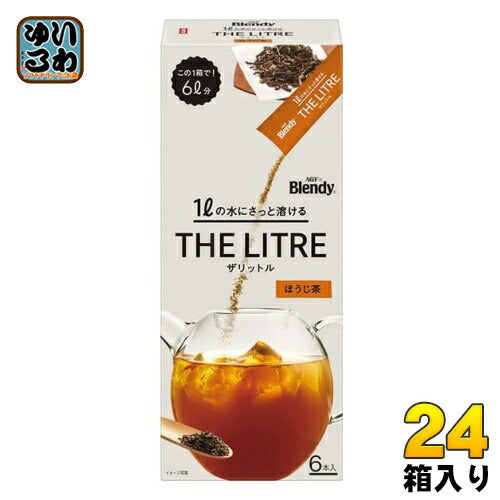 AGF ブレンディ ザリットル ほうじ茶 6本×24箱入