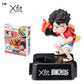 【定形外郵便OK】Xfit(クロスフィット)5枚刃 ワンピース企画第3弾 オリジナルホルダースタンド付 ホルダー+替刃4個パック (ルフィ)