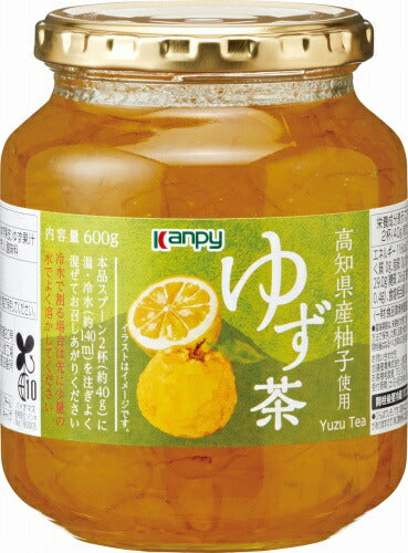 カンピー ゆず茶 600g 12個入
