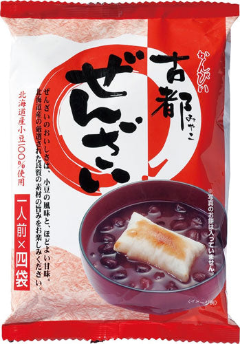 カンピー 古都ぜんざい 140g×4食 12袋入 〔おしるこ〕