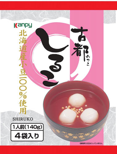 カンピー 古都しるこ 140g×4食 12袋入 〔おしるこ〕