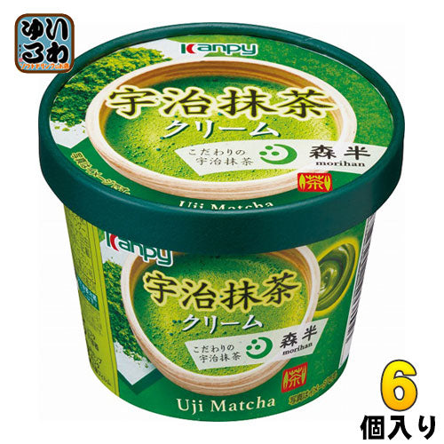 カンピー 宇治抹茶クリーム 140g 6個入