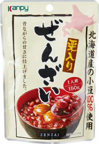 カンピー ぜんざい 150g 24袋 (12袋入×2 まとめ買い)