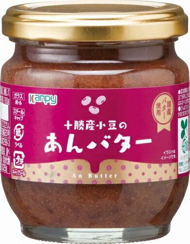 カンピー 十勝産小豆のあんバター 180g 12個入