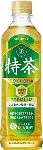 【3人シェア買いでお得】サントリー 緑茶 伊右衛門 特茶 500ml ペットボトル 48本 (24本入×2 まとめ買い) 〔トクホ お茶〕