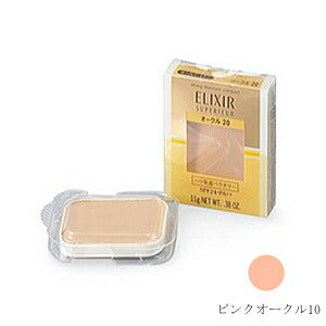 【送料無料】資生堂 エリクシールシュペリエル リフティングモイスチャーパクト レフィル ピンクオークル10