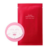 【送料無料】資生堂 アクアレーベル モイストチャージマスク 23ml×4枚入り
