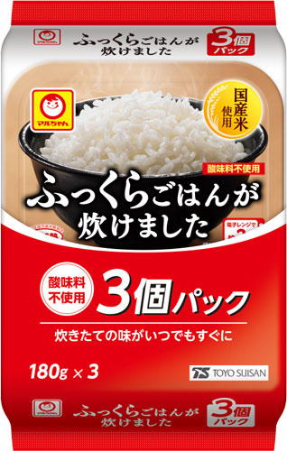 東洋水産 ふっくらごはんが炊けました 180g 3食セット×8袋入