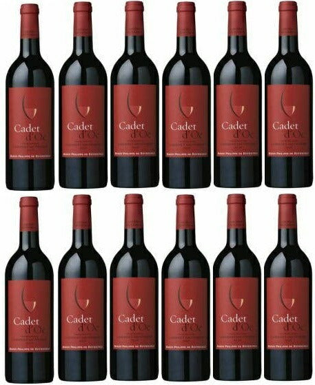 【送料無料】バロン フィリップ ド ロスチャイルド カデ・ドック・カベルネ・ソーヴィニヨン 750ml×12本[赤/ミディアムボディ/フランス] 【北海道・沖縄県・東北・四国・九州地方は必ず送料がかかります】