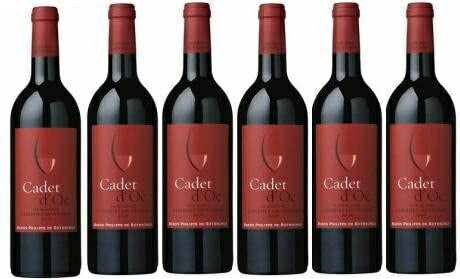 【送料無料】バロン フィリップ ド ロスチャイルド カデ・ドック・カベルネ・ソーヴィニヨン 750ml×6本[赤/ミディアムボディ/フランス] 【北海道・沖縄県・東北・四国・九州地方は必ず送料がかかります】