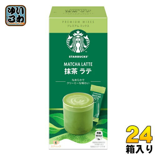 ネスレ スターバックス プレミアム ミックス 抹茶ラテ 4本 24箱入 〔お茶〕