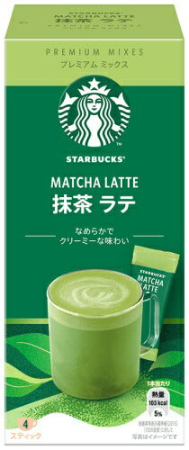 ネスレ スターバックス プレミアム ミックス 抹茶ラテ 4本 24箱入 〔お茶〕