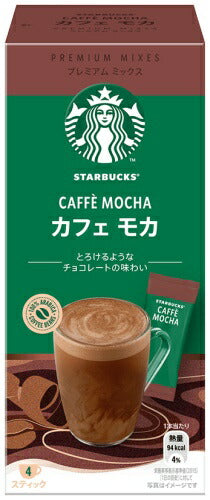 ネスレ スターバックス プレミアム ミックス カフェ モカ 4本 24箱入 〔コーヒー〕