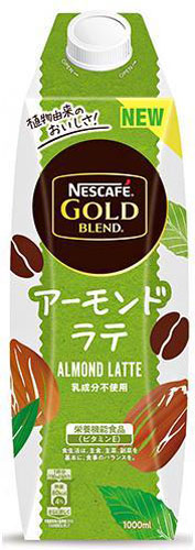 ネスレ ネスカフェ ゴールドブレンド アーモンドラテ 1000ml 紙パック 12本 (6本入×2 まとめ買い) 〔液体コーヒー〕