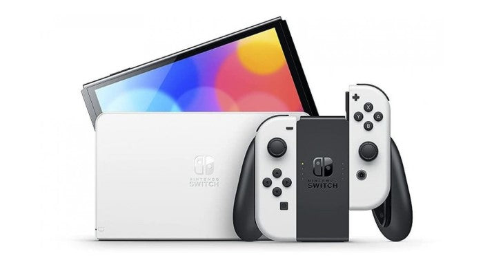 (新品/店印無)任天堂 Nintendo Switch 有機ELモデル Joy-Con(L)/(R)ホワイト HEG-S-KAAAA スイッチ 4902370548495