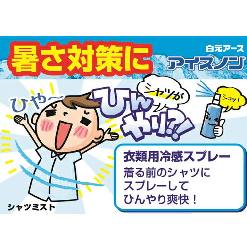 【送料無料】アイスノン シャツミスト エキストラミントの香り