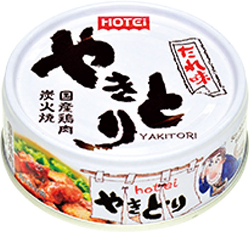 ホテイフーズ 缶詰 やきとり たれ味 75g 48個(24個入り×2 まとめ買い)