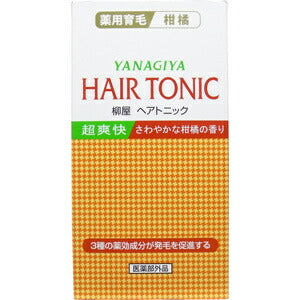 【送料無料】柳屋 ヘアトニック (柑橘) 薬用育毛 240ml