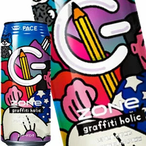 [送料無料] サントリー Zone graffiti holic ゾーン グラフィティ ホリック エナジードリンク 500ml缶×48本[24本×2箱]【10月26日出荷開始】