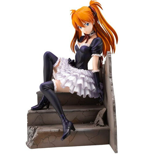【送料無料】新世紀エヴァンゲリオン 惣流・アスカ・ラングレー ゴスロリver.:RE 1/7スケール PVC製