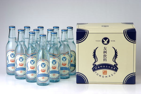 友桝飲料 スワンサイダー ギフト 330ml 瓶 12本入 〔炭酸飲料〕