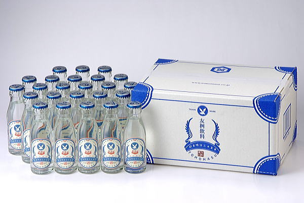 友桝飲料 スワンミニギフト 95ml 瓶 24本入 〔炭酸飲料〕