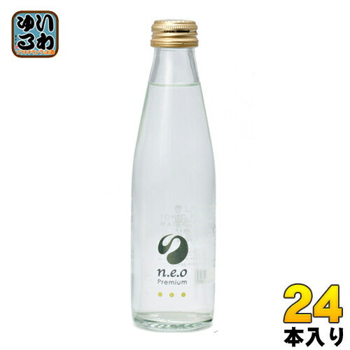 友桝飲料 n.e.o（neo ネオ）プレミアムトニックウォーター 200ml 瓶 24本入 〔炭酸飲料〕