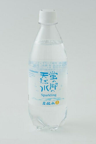 友桝飲料 蛍の郷の天然水スパークリング 500ｍｌ ペットボトル 48本 (24本入×2 まとめ買い) 〔炭酸水 炭酸飲料〕