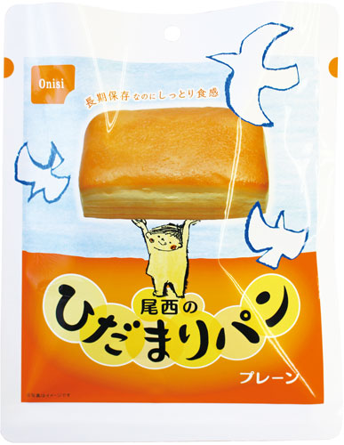尾西食品 尾西のひだまりパン プレーン 36袋入 〔非常食・長期保存食〕