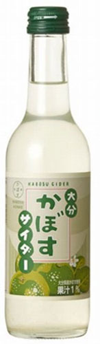 友桝飲料 かぼすサイダー 245ml 瓶 24本入 〔炭酸飲料〕