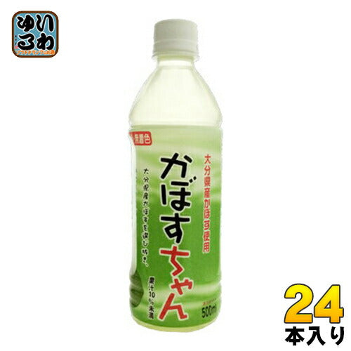 友桝飲料 かぼすちゃん 500ml ペットボトル 24本入 〔果汁飲料〕